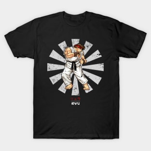 Ryu Street Fighter Retro Japanese T-Shirt